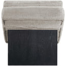  Meridian Marcella Grey Fabric Upholstered Chaise Lounge IMAGE 5