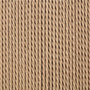  Meridian Bohemia Beige Woven Seagrass Cord And Solid Wood Counter Stool IMAGE 8