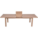  Meridian Newport 86.75" / 108" Natural Acacia Wood Outdoor Patio Dining Table IMAGE 8