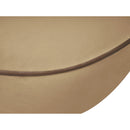  Meridian Swerve 77" Beige Velvet Upholstered Loveseat IMAGE 9