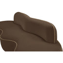  Meridian Swerve 101" Brown Velvet Upholstered Sofa IMAGE 11