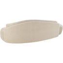  Meridian Caspian 101" Beige Chenille Fabric Upholstered Sofa IMAGE 10