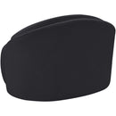  Meridian Caspian Black Chenille Fabric Upholstered Chair IMAGE 8