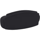  Meridian Caspian 79" Black Chenille Fabric Upholstered Loveseat IMAGE 5