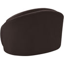  Meridian Caspian Brown Chenille Fabric Upholstered Chair IMAGE 8