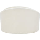  Meridian Caspian Cream Chenille Fabric Upholstered Chair IMAGE 5