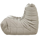  Meridian Relax 54.75" Cream Vegan Leather Upholstered Loveseat IMAGE 4