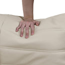  Meridian Relax 54.75" Cream Vegan Leather Upholstered Loveseat IMAGE 6