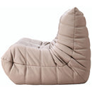  Meridian Relax 54.75" Tan Vegan Leather Upholstered Loveseat IMAGE 4