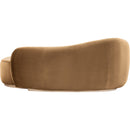  Meridian Gustavo Saddle Velvet Upholstered Chaise IMAGE 4