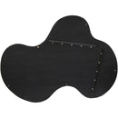  Meridian Oblique White Iron Frame Mirror IMAGE 5