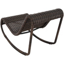  Meridian Antigua Brown Wicker Outdoor Patio Rocking Chair IMAGE 8