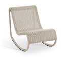  Meridian Antigua Cream Wicker Outdoor Patio Rocking Chair IMAGE 1