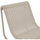  Meridian Antigua Cream Wicker Outdoor Patio Rocking Chair IMAGE 7