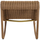  Meridian Antigua Natural Wicker Outdoor Patio Rocking Chair IMAGE 5