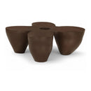  Meridian Fiore Brown Concrete Indoor/Outdoor Coffee Table IMAGE 1