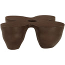  Meridian Fiore Brown Concrete Indoor/Outdoor Coffee Table IMAGE 3