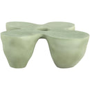  Meridian Fiore Green Concrete Indoor/Outdoor Coffee Table IMAGE 3