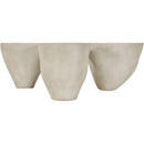  Meridian Fiore Beige Concrete Indoor/Outdoor Coffee Table IMAGE 4