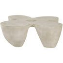  Meridian Fiore Beige Concrete Indoor/Outdoor Coffee Table IMAGE 5