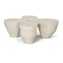  Meridian Fiore Taupe Concrete Indoor/Outdoor Coffee Table IMAGE 1