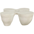  Meridian Fiore Taupe Concrete Indoor/Outdoor Coffee Table IMAGE 3