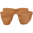  Meridian Fiore Terracotta Concrete Indoor/Outdoor Coffee Table IMAGE 3