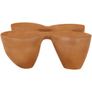  Meridian Fiore Terracotta Concrete Indoor/Outdoor Coffee Table IMAGE 5