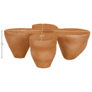  Meridian Fiore Terracotta Concrete Indoor/Outdoor Coffee Table IMAGE 8