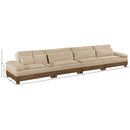  Meridian Turin 175.5" Beige Fabric Upholstered 4 pc Modular Sofa IMAGE 6
