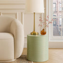  Meridian Nobi Green Concrete Indoor/Outdoor End Table IMAGE 2