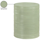  Meridian Nobi Green Concrete Indoor/Outdoor End Table IMAGE 7