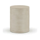  Meridian Nobi Beige Concrete Indoor/Outdoor End Table IMAGE 1