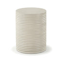  Meridian Nobi Taupe Concrete Indoor/Outdoor End Table IMAGE 1