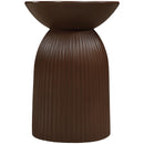  Meridian Opani Brown Concrete Indoor/Outdoor End Table IMAGE 3