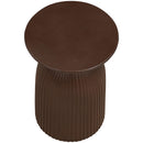  Meridian Opani Brown Concrete Indoor/Outdoor End Table IMAGE 4