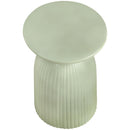  Meridian Opani Green Concrete Indoor/Outdoor End Table IMAGE 4