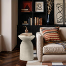  Meridian Opani Taupe Concrete Indoor/Outdoor End Table IMAGE 2