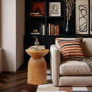  Meridian Opani Terracotta Concrete Indoor/Outdoor End Table IMAGE 2