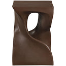  Meridian Jula Brown Concrete Indoor/Outdoor End Table IMAGE 3