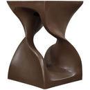  Meridian Jula Brown Concrete Indoor/Outdoor End Table IMAGE 4