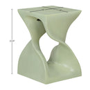  Meridian Jula Green Concrete Indoor/Outdoor End Table IMAGE 8