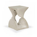  Meridian Jula Beige Concrete Indoor/Outdoor End Table IMAGE 1