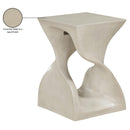  Meridian Jula Beige Concrete Indoor/Outdoor End Table IMAGE 9