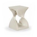  Meridian Jula Taupe Concrete Indoor/Outdoor End Table IMAGE 1