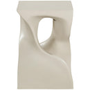  Meridian Jula Taupe Concrete Indoor/Outdoor End Table IMAGE 3