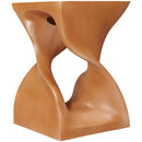  Meridian Jula Terracotta Concrete Indoor/Outdoor End Table IMAGE 4