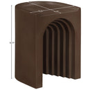  Meridian Avenda Brown Concrete Indoor/Outdoor End Table IMAGE 9