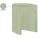  Meridian Avenda Green Concrete Indoor/Outdoor End Table IMAGE 10