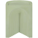  Meridian Avenda Green Concrete Indoor/Outdoor End Table IMAGE 3